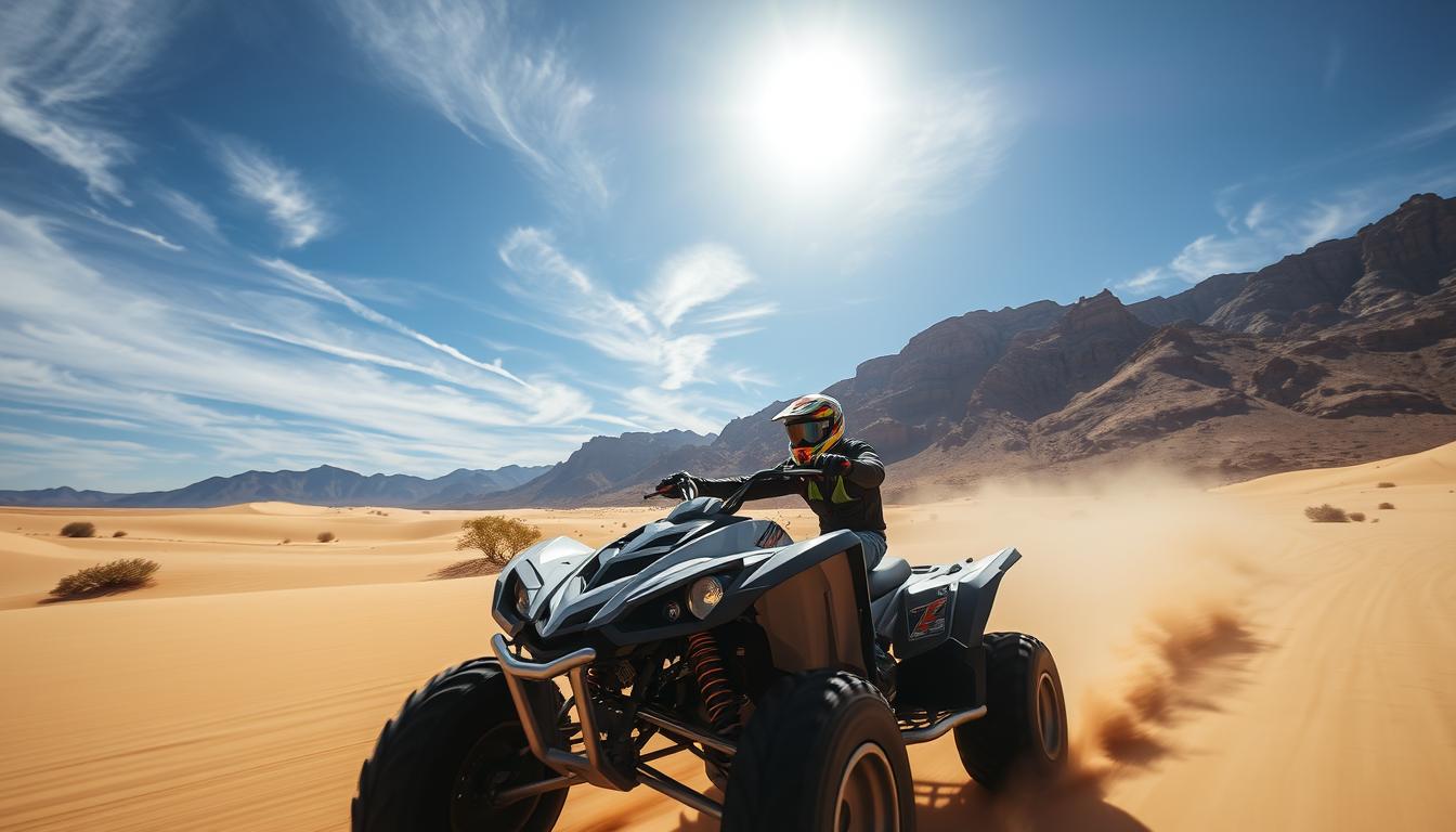 quad biking in agafay desert